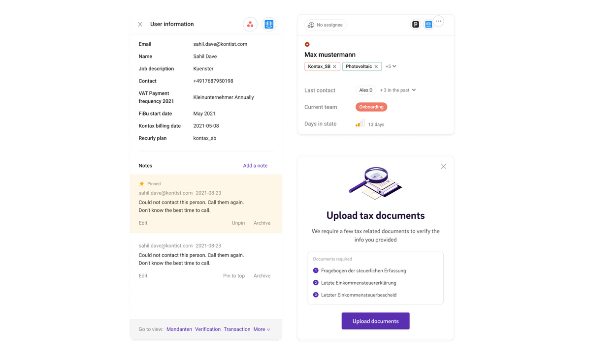 Increasing tax advisor efficiency